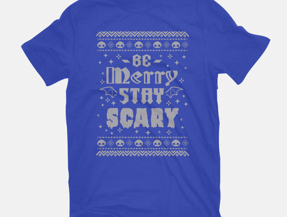 Be Merry Stay Scary Ugly Sweater