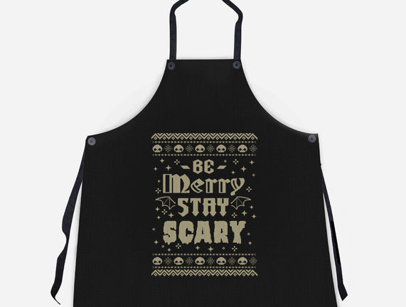 Be Merry Stay Scary Ugly Sweater