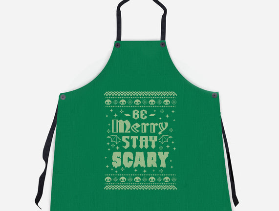 Be Merry Stay Scary Ugly Sweater