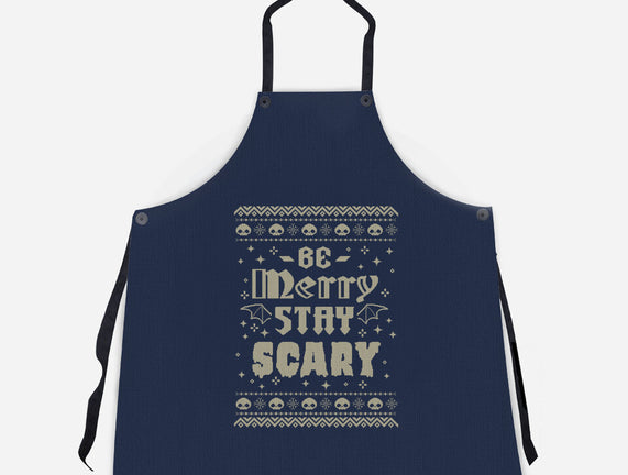 Be Merry Stay Scary Ugly Sweater