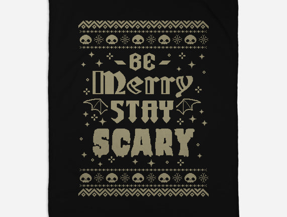 Be Merry Stay Scary Ugly Sweater