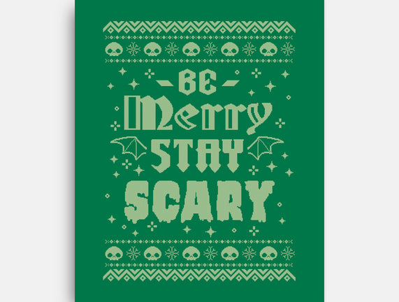 Be Merry Stay Scary Ugly Sweater