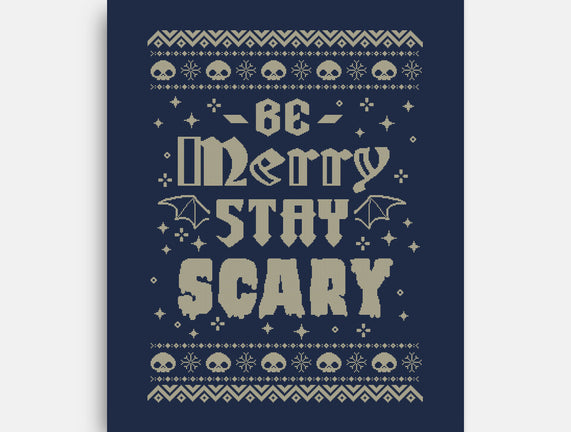 Be Merry Stay Scary Ugly Sweater