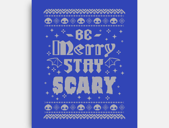 Be Merry Stay Scary Ugly Sweater