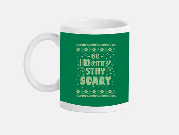 Be Merry Stay Scary Ugly Sweater