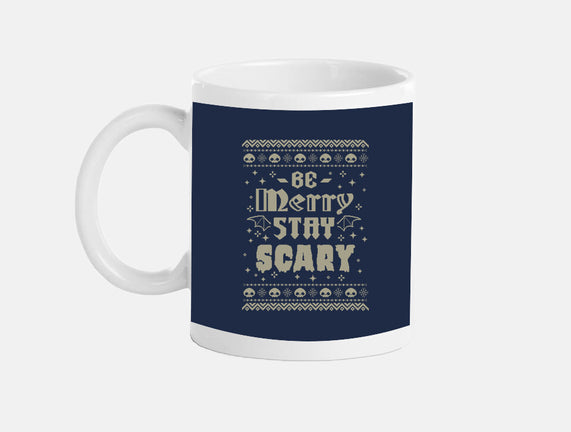 Be Merry Stay Scary Ugly Sweater