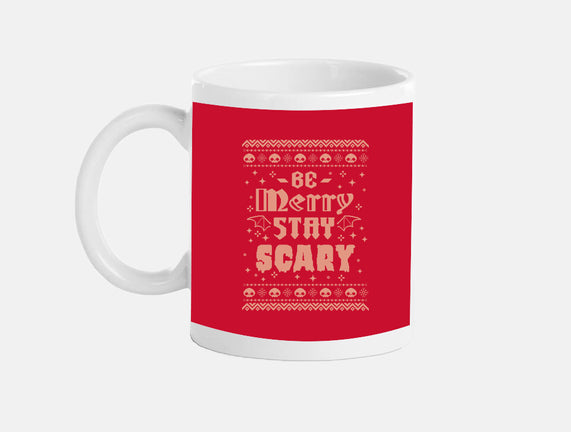 Be Merry Stay Scary Ugly Sweater