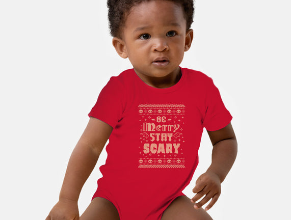 Be Merry Stay Scary Ugly Sweater