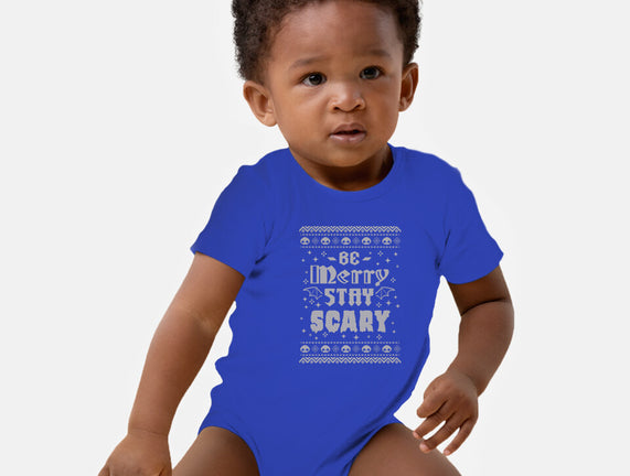 Be Merry Stay Scary Ugly Sweater