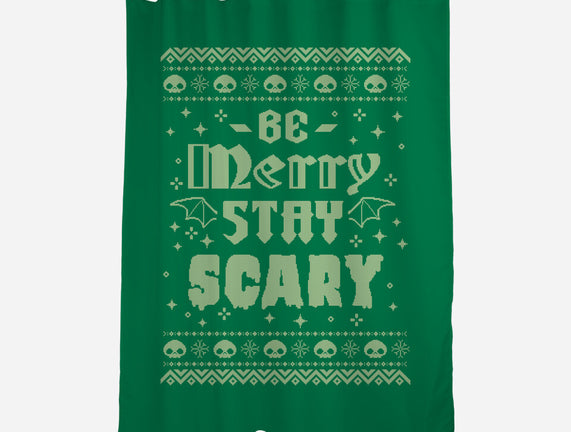 Be Merry Stay Scary Ugly Sweater