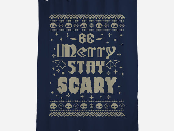 Be Merry Stay Scary Ugly Sweater