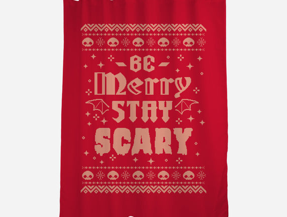 Be Merry Stay Scary Ugly Sweater