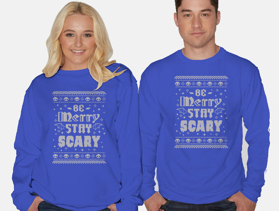 Be Merry Stay Scary Ugly Sweater