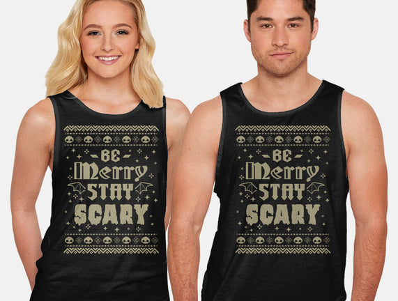 Be Merry Stay Scary Ugly Sweater