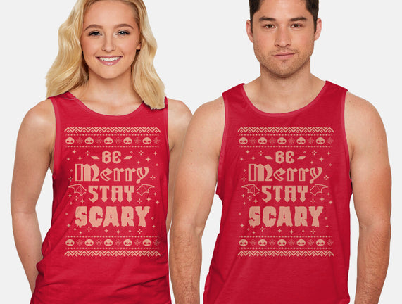 Be Merry Stay Scary Ugly Sweater