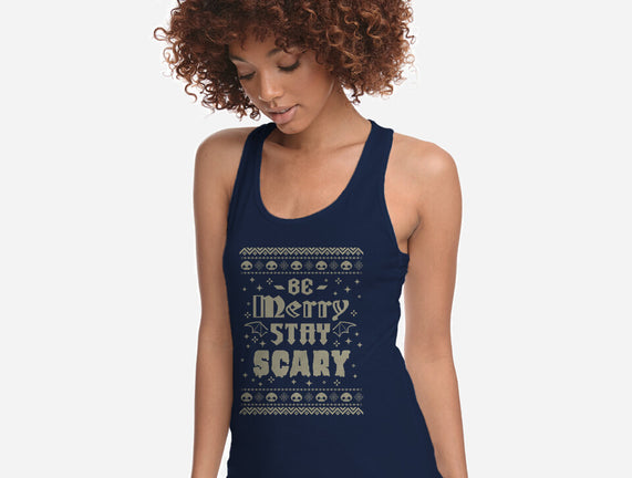 Be Merry Stay Scary Ugly Sweater