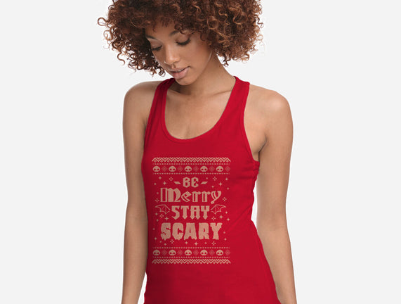 Be Merry Stay Scary Ugly Sweater
