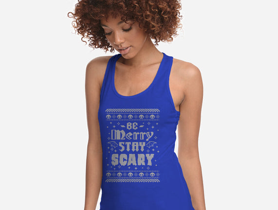 Be Merry Stay Scary Ugly Sweater