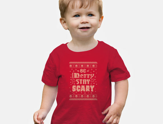Be Merry Stay Scary Ugly Sweater