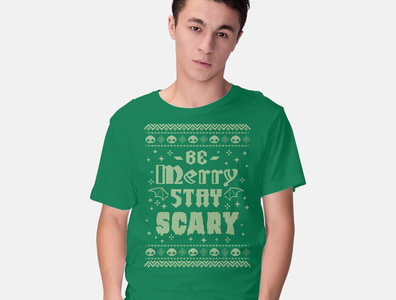 Be Merry Stay Scary Ugly Sweater