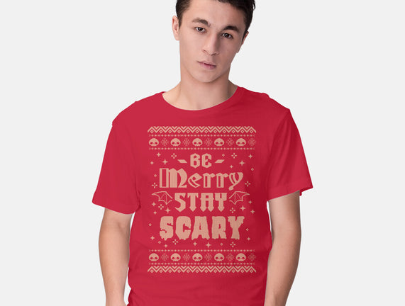 Be Merry Stay Scary Ugly Sweater