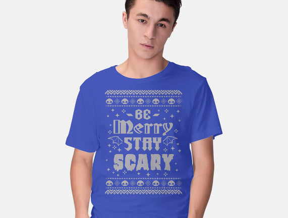 Be Merry Stay Scary Ugly Sweater