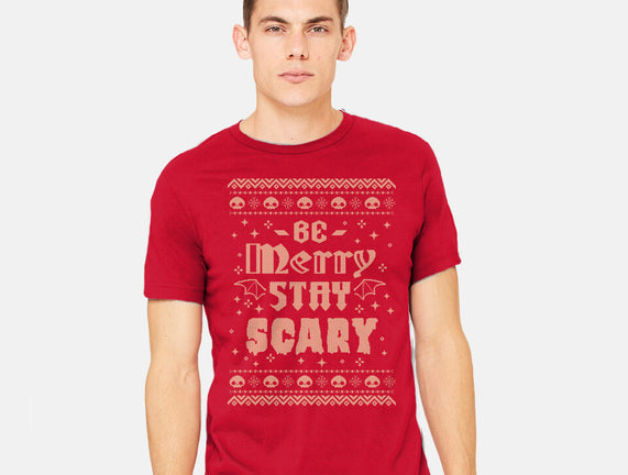 Be Merry Stay Scary Ugly Sweater