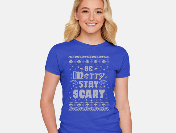 Be Merry Stay Scary Ugly Sweater