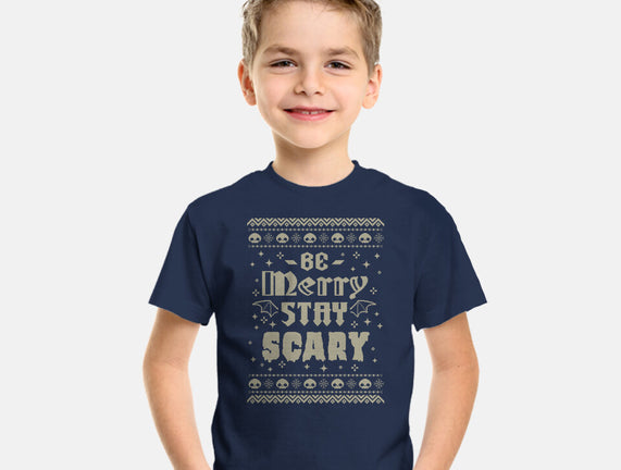 Be Merry Stay Scary Ugly Sweater