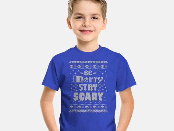 Be Merry Stay Scary Ugly Sweater