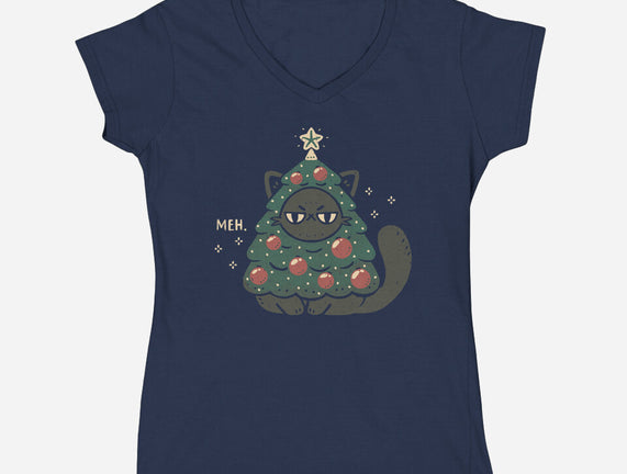 Funny Cat Christmas Tree Costume
