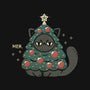 Funny Cat Christmas Tree Costume-None-Drawstring-Bag-xMorfina