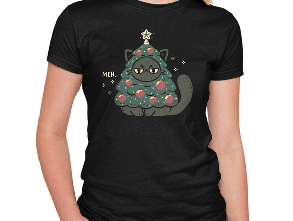 Funny Cat Christmas Tree Costume