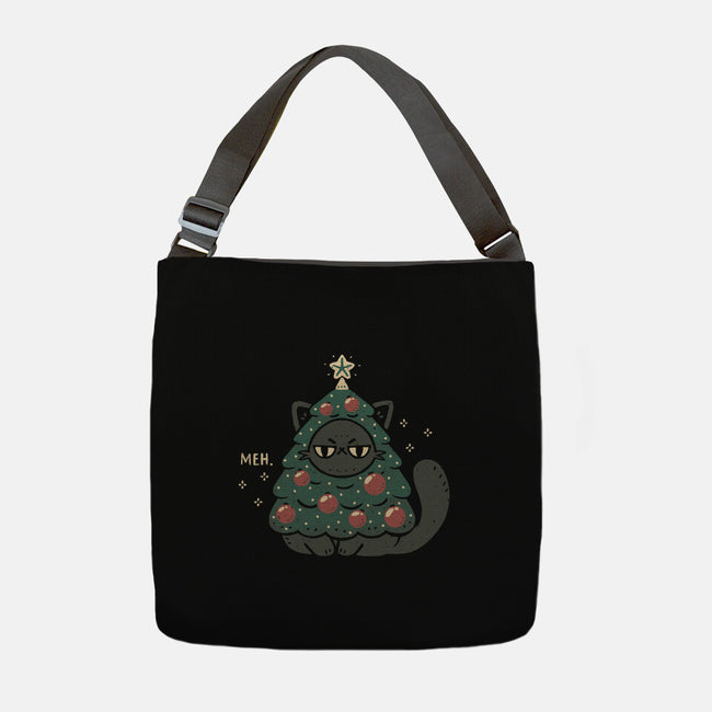 Funny Cat Christmas Tree Costume-None-Adjustable Tote-Bag-xMorfina