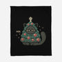 Funny Cat Christmas Tree Costume-None-Fleece-Blanket-xMorfina