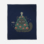 Funny Cat Christmas Tree Costume-None-Fleece-Blanket-xMorfina