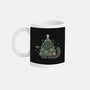 Funny Cat Christmas Tree Costume-None-Mug-Drinkware-xMorfina