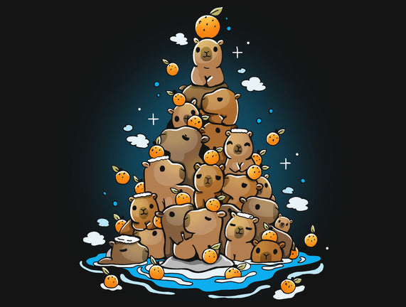 Capibara Christmas Tree