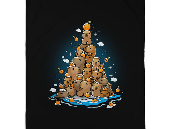 Capibara Christmas Tree