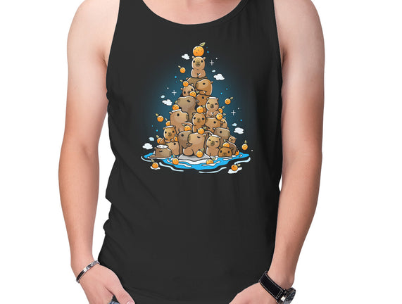 Capibara Christmas Tree