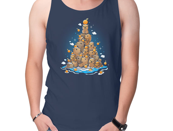 Capibara Christmas Tree