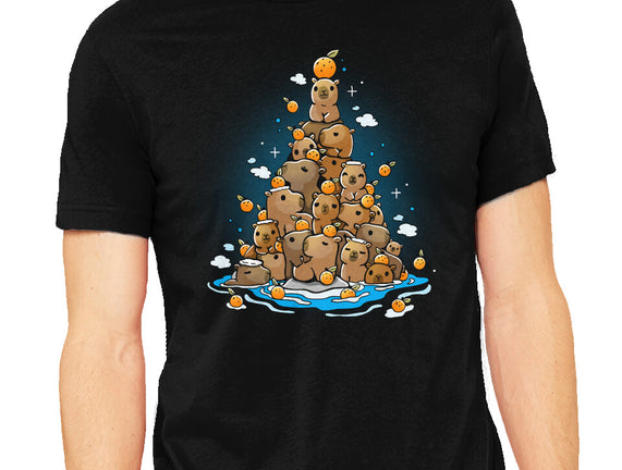 Capibara Christmas Tree