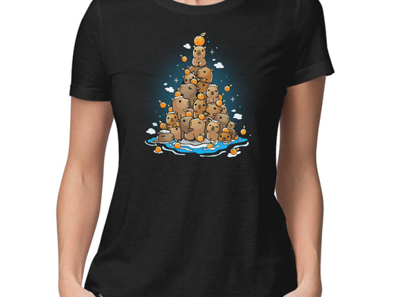 Capibara Christmas Tree