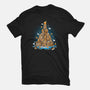 Capibara Christmas Tree-Womens-Fitted-Tee-Vallina84