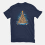 Capibara Christmas Tree-Womens-Fitted-Tee-Vallina84