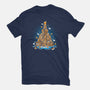 Capibara Christmas Tree-Youth-Basic-Tee-Vallina84