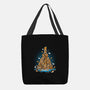 Capibara Christmas Tree-None-Basic Tote-Bag-Vallina84