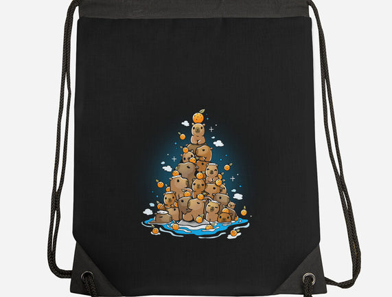 Capibara Christmas Tree