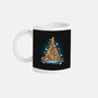 Capibara Christmas Tree-None-Mug-Drinkware-Vallina84