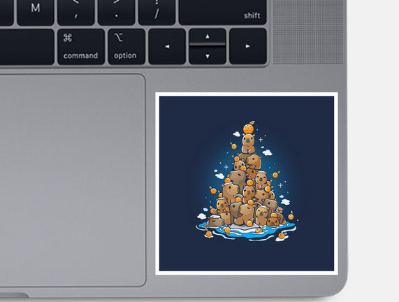 Capibara Christmas Tree